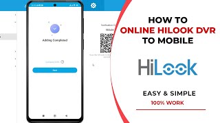 How To Online Hilook DVR On Mobile [upl. by Myron]