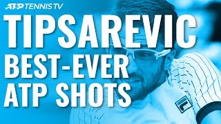 Janko Tipsarevic BestEver ATP Shots [upl. by Ahtekahs]