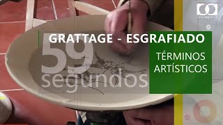 ▶Qué es GRATTAGE y ESGRAFIAR [upl. by Caesaria]