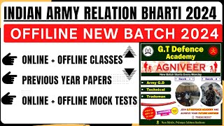 ARMY Relation Bharti 2024  Aro lansdown bharti 2024  Nwe batch 2024 [upl. by Rori]