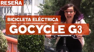 Probando la bicicleta eléctrica Gocycle [upl. by Ymia659]