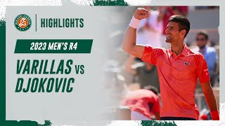 Djokovic vs Varillas Round 4 Highlights  RolandGarros 2023 [upl. by Ieluuk]