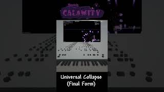 Terraria Calamity  Universal Collapse Final Form part 10 Minecraft Noteblock shorts terraria [upl. by Bbor677]