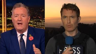 Thats a good question Douglas Murray stumps Piers Morgan on proPalestine rally [upl. by Enilrem475]