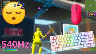 ASMR Fortnite Chill 🌟 540HZ  0 PING 😴Go Goat Zone Wars🐐 KBM Sounds Satisfying Razer Hunstman Mini [upl. by Gehman]