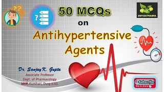 50 MCQs on Antihypertensive Agents [upl. by Anihtyc]