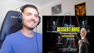 PUTRI ARIANI  DESSERT ROSE LIVE PERFORM STING COVER Reaction [upl. by Spevek]