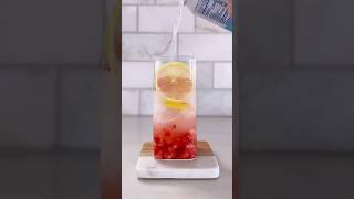 sparkling strawberry lemonade mocktail 🍓 [upl. by Stilu]