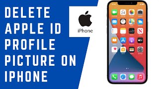 How to Delete Apple ID Profile Picture on iPhone  How to Remove Apple ID Photo [upl. by Alpers]