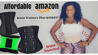 Best Waist Trainers On Amazon  Affordable Waist Trainers That Work [upl. by Cartan]