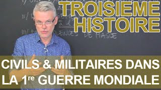 Civils amp militaires dans la Première Guerre mondiale  Histoiregéo  3e  Les Bons Profs [upl. by Anirbys]