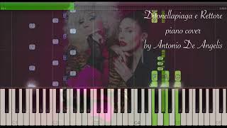 Ditonellapiaga e Rettore  Chimica  piano cover by Antonio De Angelis [upl. by Aeli191]