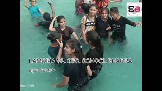 LAMORIA SR SEC SCHOOL BHADRA In INJOY WATER PARK 🏊🌊 [upl. by Ellenij]