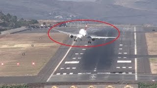 Aviões da Europa com dificuldades em Pousar no Aeroporto da Madeira ATC live [upl. by Anelys]