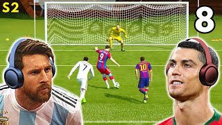 Messi amp Ronaldo play FIFA  The LEWANDOWSKI Special [upl. by Adirahs]