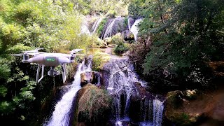 Chute de Caramy  Carcès Drone [upl. by Ainattirb]