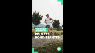 Conseil technique foulées bondissantes par Maxime🔥 runmotion coaching conseil running run [upl. by Ateval]