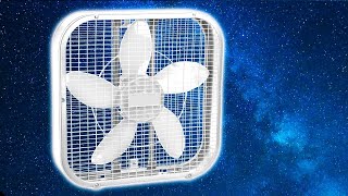 BOX FAN WHITE NOISE  Soothing Sleep Sounds  Also Good For Focus Studying Homework  ASMR [upl. by Arvind338]