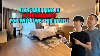 Club King Room Le Meridien Seoul Myeongdong  Hotel Review [upl. by Horace]