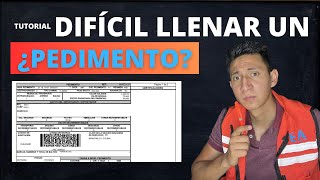 Llenado de PEDIMENTOTUTORIALanexo 22parte II [upl. by Verada374]