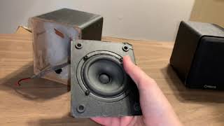 A look inside the Micca Covo S speakers [upl. by Noramac]