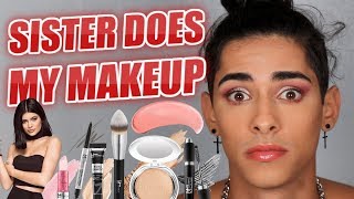 SISTER DOES MY MAKEUP  FLAMINGEOS [upl. by Yntrok]