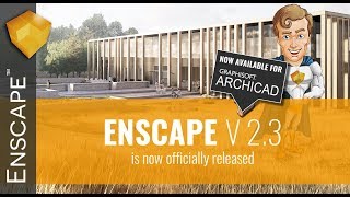 Enscape 23  Plugin for Revit SketchUp Rhino amp ArchiCAD [upl. by Attej]