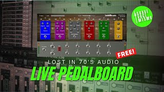 Live Pedalboard  Plugin de Pedais de GuitarraBaixo Gratuito [upl. by Siduhey]