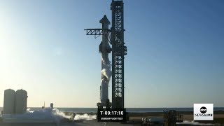 WATCH LIVE SpaceX to Launch ‘Starship’ Rocket in First Orbital Test Flight  ABC News [upl. by Islaen928]