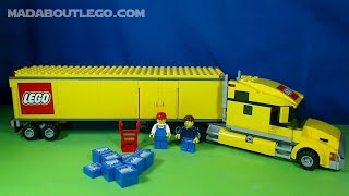 LEGO City TrucksLorriesVans Movie [upl. by Nirrek]