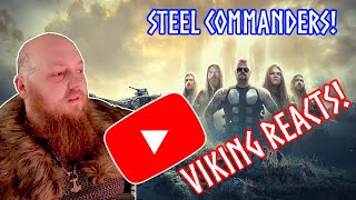 SABATON  Steel Commanders REACTION VIDEO  Viking Reacts [upl. by Charlean841]