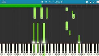 DLG  No Morirá  Piano Tutorial  Midi [upl. by Adnohser]