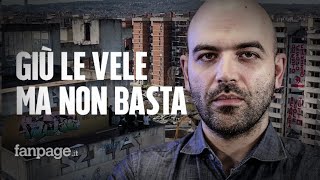 Roberto Saviano e le Vele quotPer guarire Scampia non serve solo abbatterle Napoli ancora agonizzante [upl. by Attaymik]