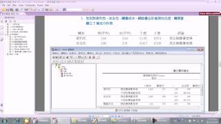 7實務專題範例SPSS信度、t檢定、ANOVA、迴歸分析 [upl. by Enieledam]