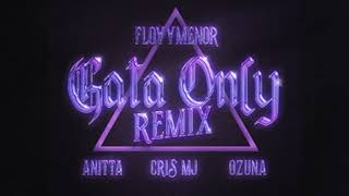 GATA ONLY REMIX  Floyymenor Cris MJ Anitta Ozuna VERSION CON CRIS MJ [upl. by Aznofla422]