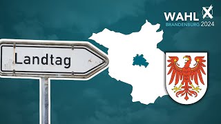 Wahlen in Brandenburg Aktuelle Hochrechnungen Informationen und Analysen  220924 [upl. by Yreme567]