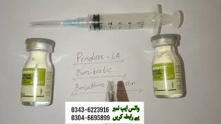 Benzibiotic 12million Injection Uses and Availability  Penidure La injection [upl. by Noraj]