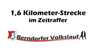 Berndorfer Volkslauf 🏃‍♀️ 🏃‍♂️ Laufstrecke über 16 Kilometer im Zeitraffer [upl. by Adnilram]