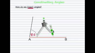 How to Construct 30 45 60 90 and 120 degrees [upl. by Prem]