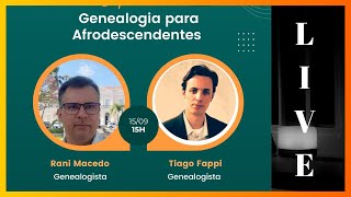 LIVE GENEALOGIA DE AFRODESCENDENTES [upl. by Aicnelev]