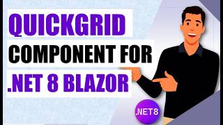 NET 8 QuickGrid Effortless Add Update Delete Filter Sort amp Paginate – No More External Library [upl. by Neeroc913]