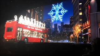 Rockettes Dancing on Moving Bus Radio City Christmas Spectacular NYC [upl. by Lombardy547]