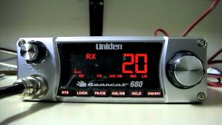 Uniden Bearcat 680 AM 40 Channel CB Radio  Overview [upl. by Blainey]