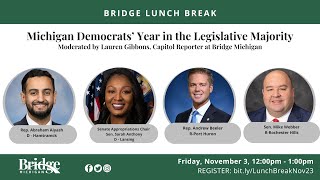 Bridge Lunch Break MI Democrats Year in the Legislative Majority [upl. by Wilbur]