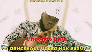 Chronic Law Mixtape 2024 Dancehall Video Mix 2024 Chronic Law Salt Gyal Mix 2024 [upl. by Akerehs]