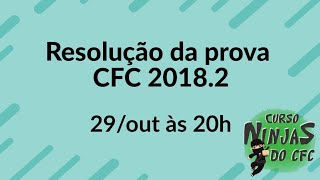 Resolução da Prova do EXAME DE SUFICIÊNCIA 20182  Part 1 [upl. by Nehtiek]