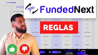 Review de FundedNext en Español  Reglas para pasar prueba de fondeo  SCAM  mi opinión [upl. by Llerihs]