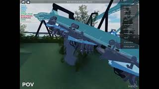 Riding Galactica  Alton Towers Roblox [upl. by Seiter]