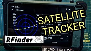 Rfinder P10  RADIO SATELLITE TRACKER Tablet [upl. by Jeffrey897]