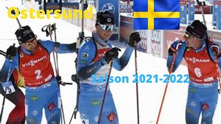 Biathlon Ostersund Saison 20212022 [upl. by Sakram835]